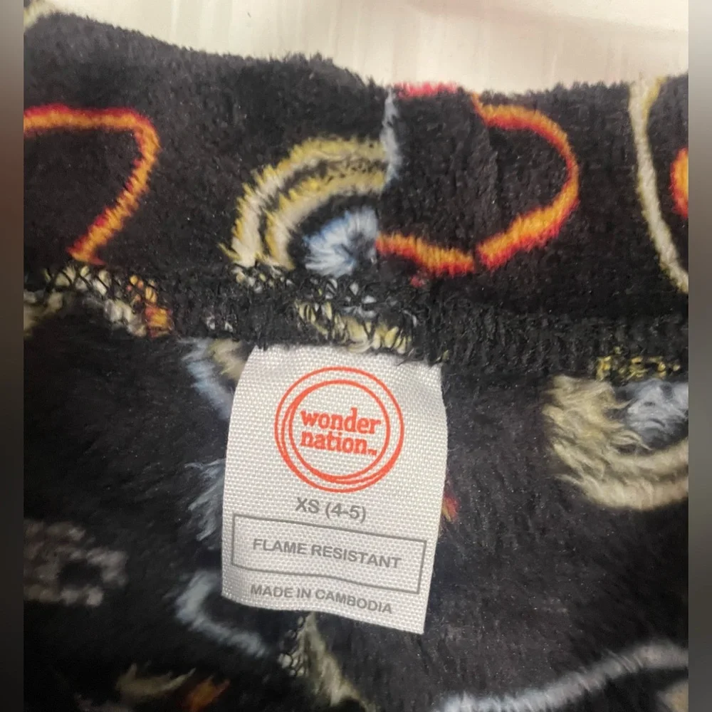 🔴 3/$12 Wonder Nation Boys’ Black‎ Gaming Themed Pajama Pants! NWT! Size XS 4-5